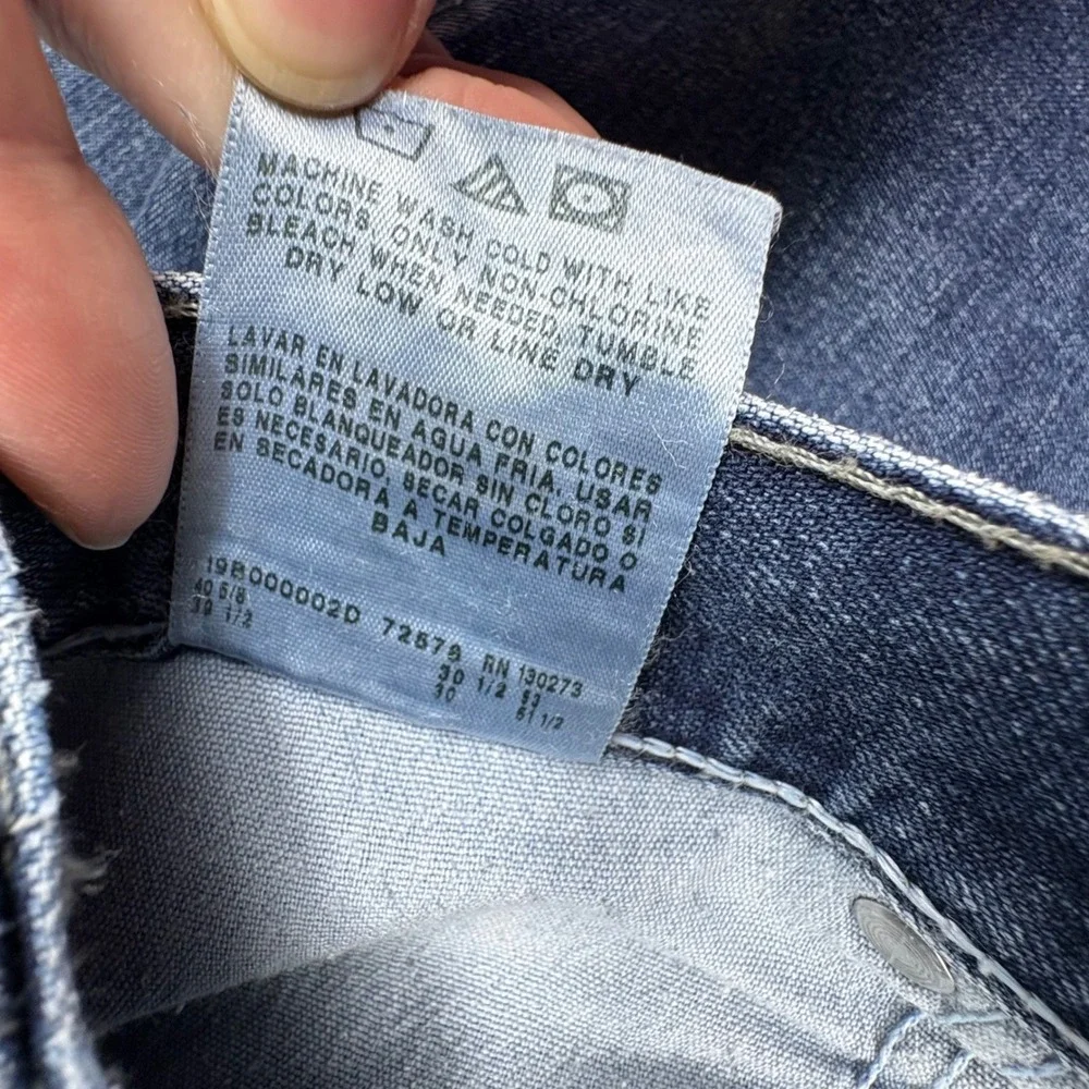 Wrangler‎ Carpenter Jeans Mens 38x30 Blue Denim Workwear Utility Pants